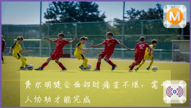 费尔明缝合面部时痛苦不堪，需两人协助才能完成